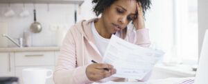 stressed by money